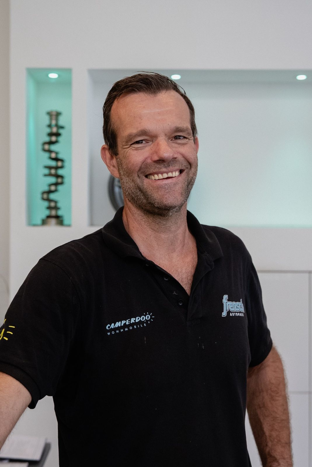 Florian Frensch, Geschäftsführer und Werkstattmeister des Autohaus Frensch